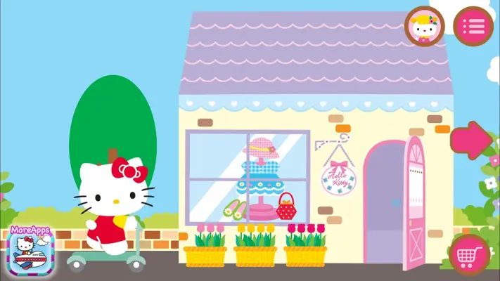 Hello Kitty All Games for kids android App screenshot 4